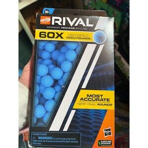 Rival60x most accurate nerf rival rounds